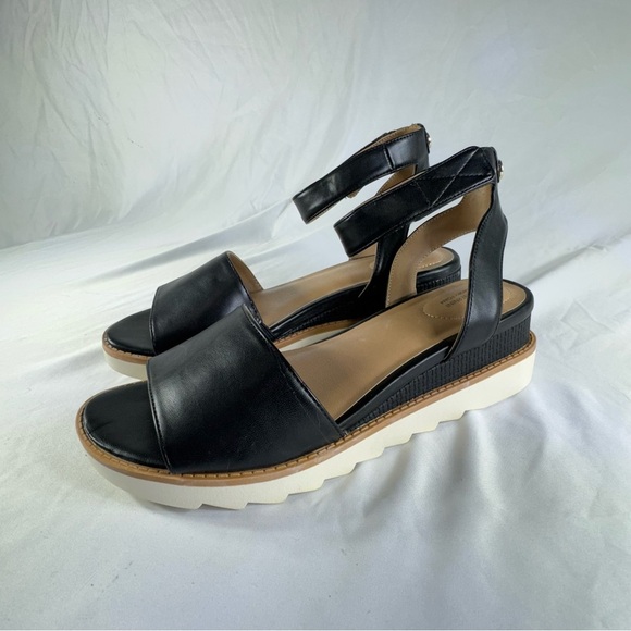 Giani Bernini Women's Constancia Memory Foam Ankle Strap Wedge Sandals NWOB - Picture 2 of 8